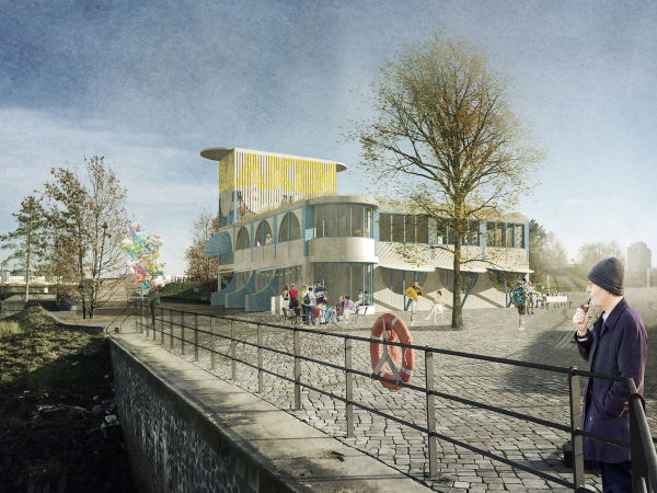 Baakenpark: 2. Platz, rethmeierschlaich architekten (Kln)