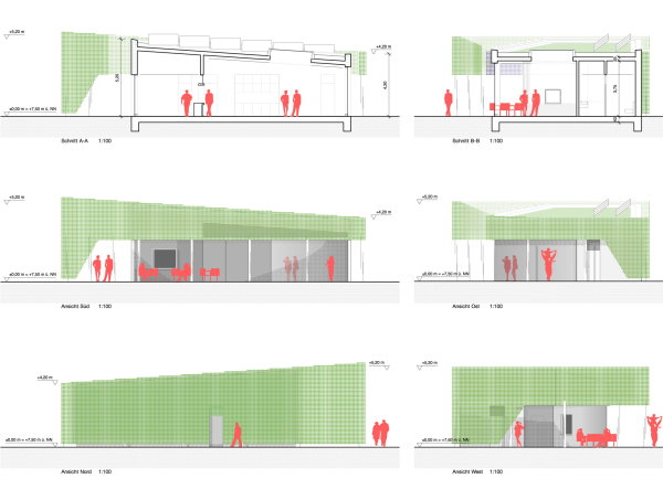 Grasbrookpark: Engere Wahl, Haack + Hpfner Architekten (Mnchen)