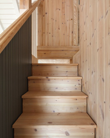 Sanierung einer Holzh�tte von Johansen Skovsted Arkitekter