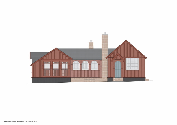 Westansicht Haupthaus