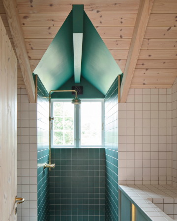 Sanierung einer Holzh�tte von Johansen Skovsted Arkitekter