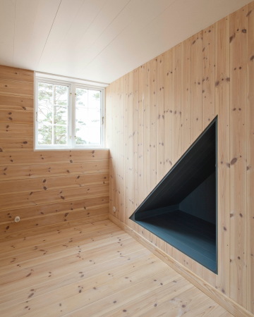 Sanierung einer Holzh�tte von Johansen Skovsted Arkitekter