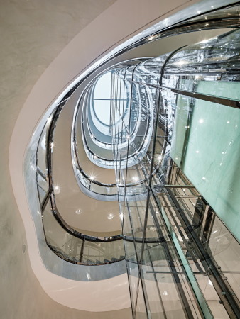 Nat�rliche Lichtquelle im Treppenhaus.