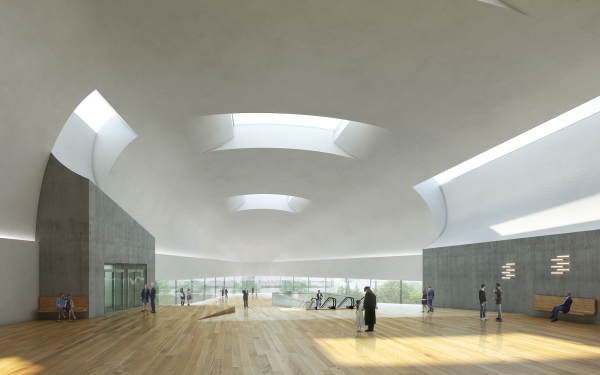 Sieger: Steven Holl Architects + Architecture Acts gemeinsam mit Nagata Acoustics
