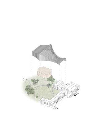 2. Preis: Henning Larsen Architects mit Nagata Acoustics, dUCKS Sceno und Buro Happold