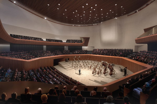 3. Preis: AS Architecture Studio (Paris) mit Nagata Acoustics