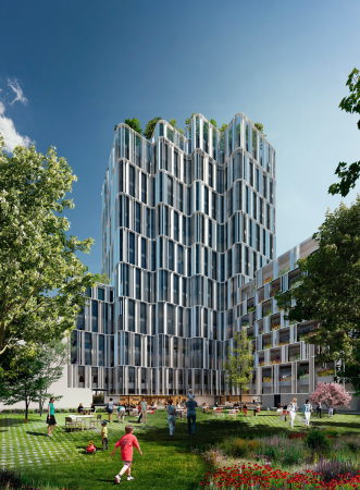 Ein 2. Preis: Nieto Sobejano Arquitectos, Berlin/Madrid