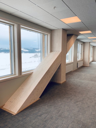 Hochhaus in Norwegen von Voll Arkitekter