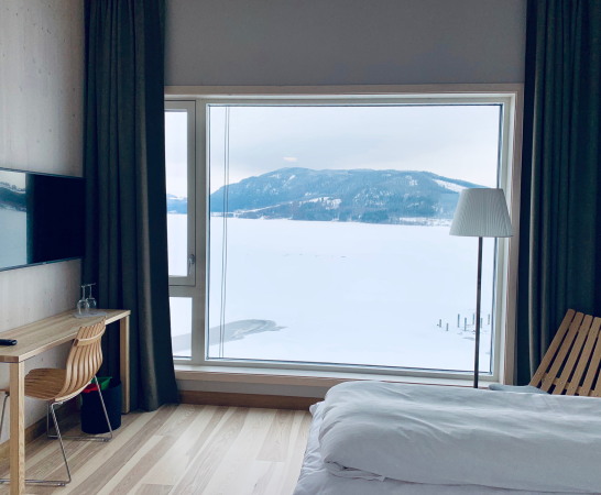 Hochhaus in Norwegen von Voll Arkitekter