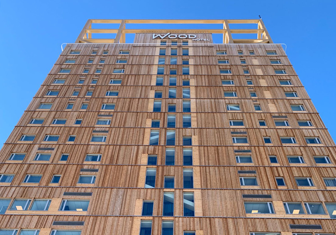 Hochhaus in Norwegen von Voll Arkitekter / Das höchste Holzhaus der