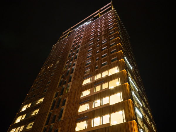 Hochhaus in Norwegen von Voll Arkitekter