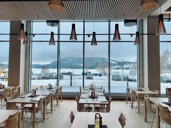 Hochhaus in Norwegen von Voll Arkitekter