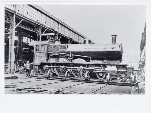 Rollwagen fr die Lok, 1939