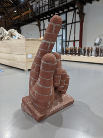 Judith Hopf, Hand 3 (Pointing Hand), 2017