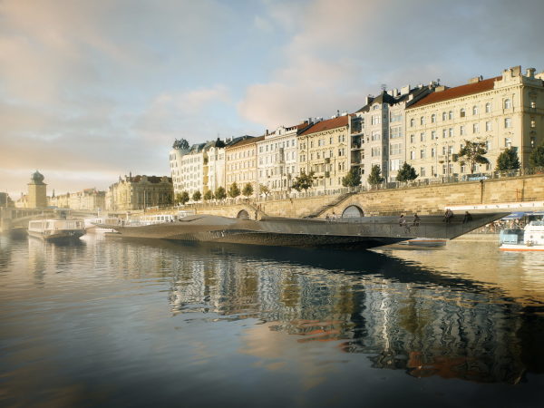 Plne fr Ufergestaltung in Prag von Petr Janda / brainwork