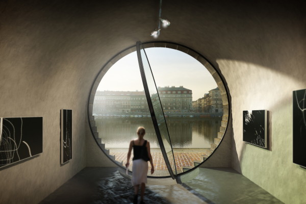 Plne fr Ufergestaltung in Prag von Petr Janda / brainwork
