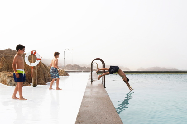 Aus dem Buch Lea Swimming Pool, lvaro Siza; Foto: Nicol Galeazzi