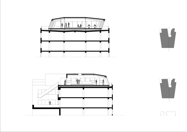 Aachener Mbelhaus-Aufstockung von CROSS Architecture