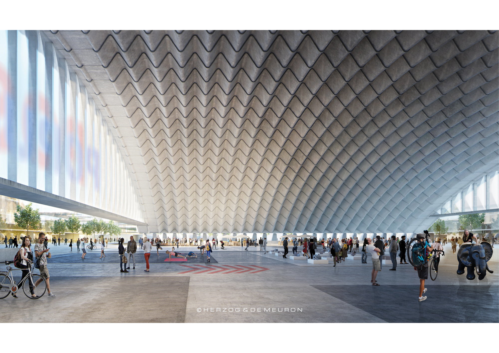 Herzog De Meuron Planen In Munchen Hochhauser Neben Der Paketposthalle Architektur Und Architekten News Meldungen Nachrichten Baunetz De