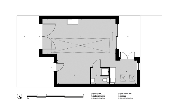 Ateliergeb�ude in London von CAN