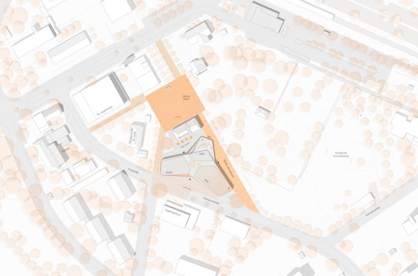 Anerkennung: Wiese Architekten (F�rth) + fischer heumann Landschaftsarchitekten (M�nchen)