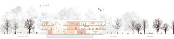 Anerkennung: Wiese Architekten (F�rth) + fischer heumann Landschaftsarchitekten (M�nchen)