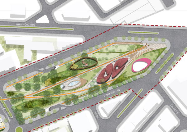 Parkplanung fr Ho-Chi-Minh-Stadt