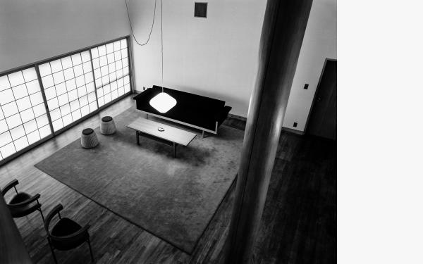 House in White, Ansicht des Innenraums