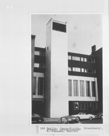 Nord- und Straenansicht ca. 1962