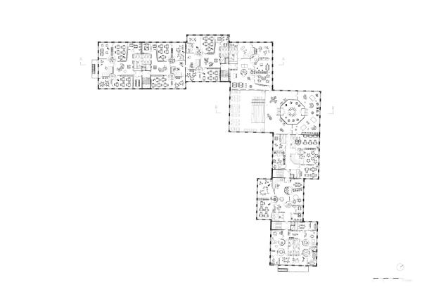 Grundriss: 1. Obergeschoss