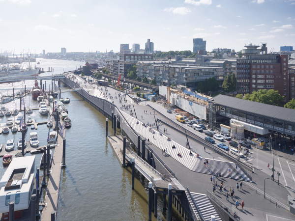 Hafenpromenade von Zaha Hadid Architects