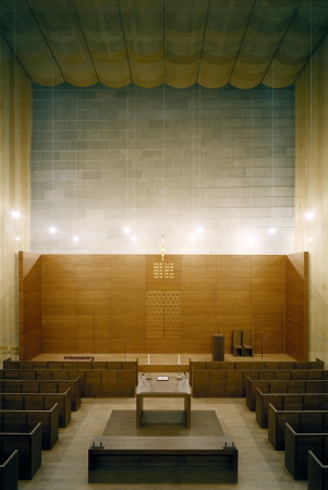 Die Synagoge in Dresden entstand 2001 nach Plänen von Wandel Hoefer Lorch + Hirsch.