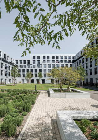 Wohnbebauung von weberbrunner und Soppelsa in Winterthur