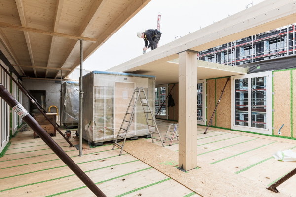 Wohnbebauung von weberbrunner und Soppelsa in Winterthur
