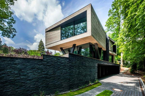 Villa bei Hamburg von Querkopf Architekten