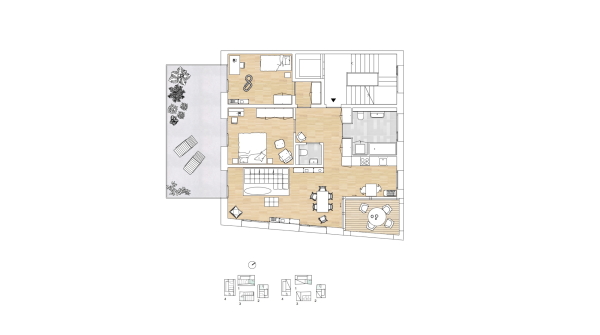 Wohnsiedlung von Vukoja Goldinger Architekten