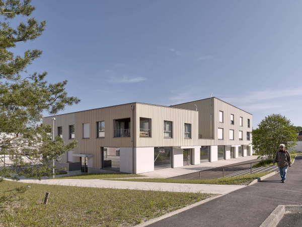 Wohnsiedlung von Vukoja Goldinger Architekten