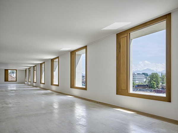 Brogebude von Baumschlager Eberle Architekten bei Luzern