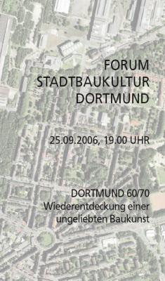 Forum Stadtbaukultur in Dortmund zur Nachkriegsmoderne