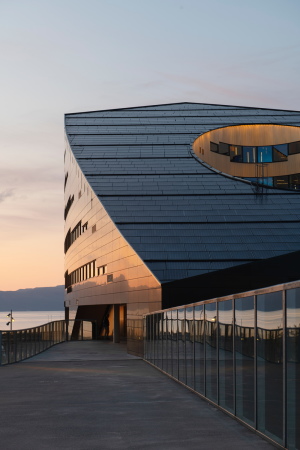 Brohaus von Snhetta in Trondheim