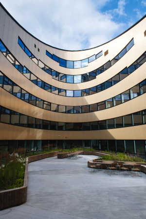 B�rohaus von Sn�hetta in Trondheim