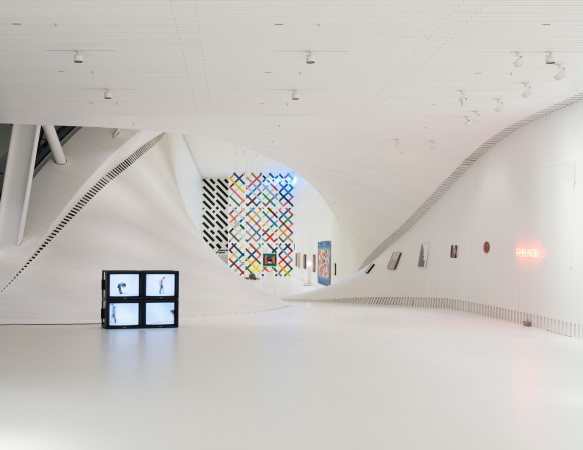 Ausstellung Hodgkin and Creed - Inside Out in Kistefos. Courtesy of BIG  Bjarke Ingels Group & Kistefos
