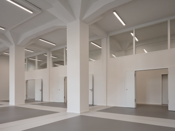 Blick in den angeflanschten Neubau.