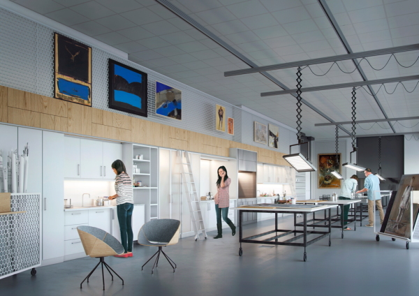 Visualisierung Restaurierungswerkstatt