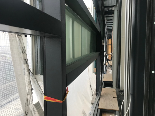 Herbst 2019. Fassade der Lichthalle