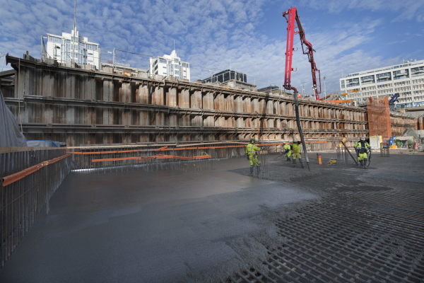 Baustelle im Oktober 2015