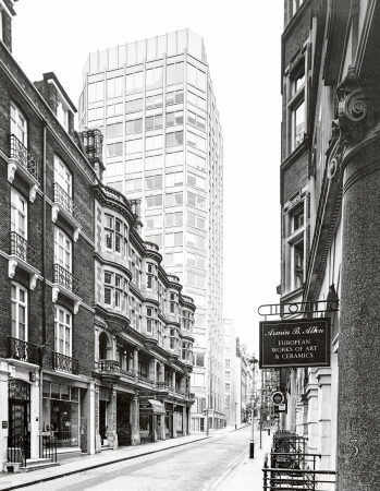 Economist Building in London von Alison und Peter Smithson, 1964. Foto: 1988