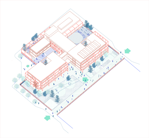 Schulumbau in Turin von BDR bureau