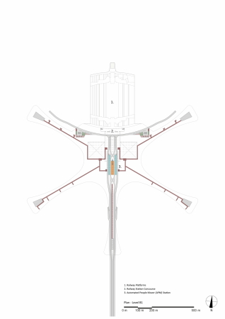 Grundriss: 1. Untergeschoss