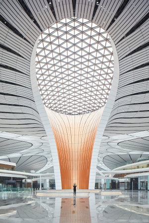 Flughafen von Zaha Hadid in Peking